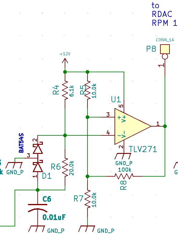 RPM conditioning circuit for Jabiru - RDAC XF